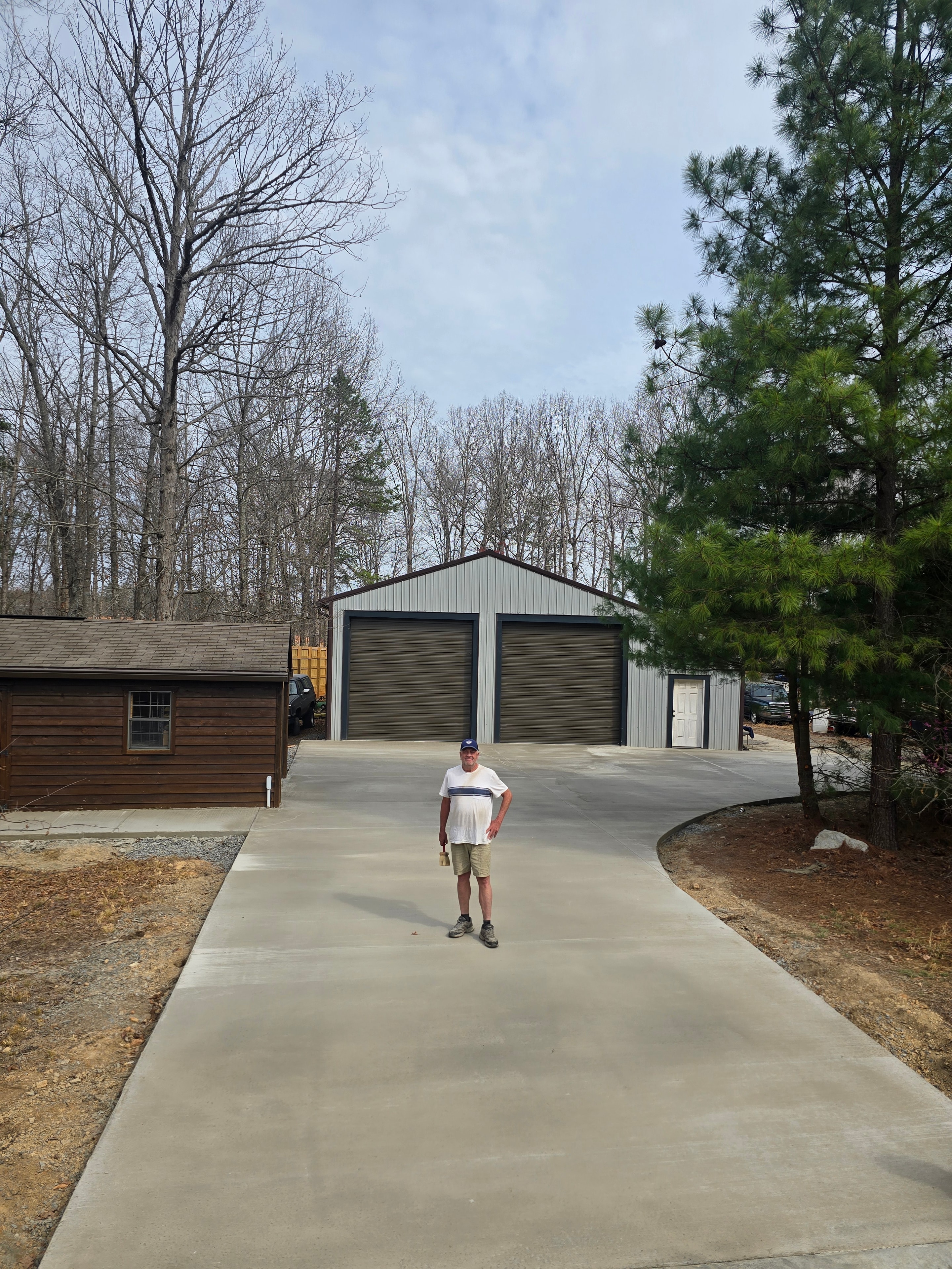 Concrete driveway replacement Charlottesville VA